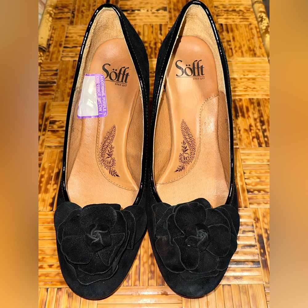 Söfft Fiorella Pumps; Women's Size 8.5, Black (Gently Used)